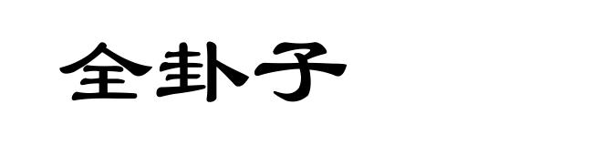 全卦子