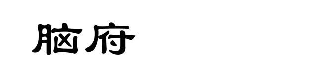 脑府