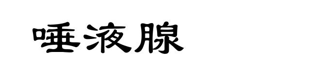唾液腺