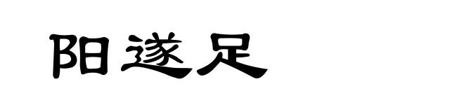 阳遂足