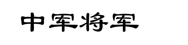 中军将军