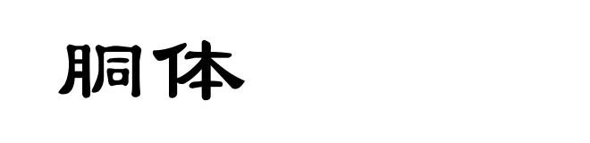 胴体
