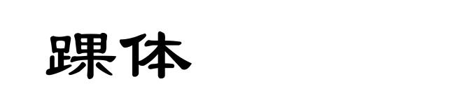 踝体