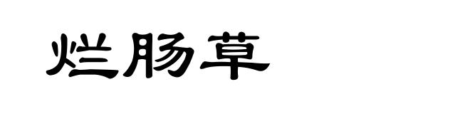 烂肠草