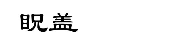 眖盖