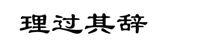 理过其辞