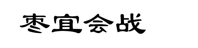 枣宜会战