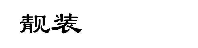 靓装