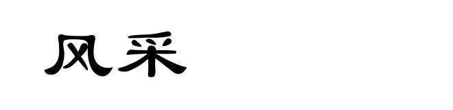 风采