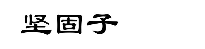 坚固子