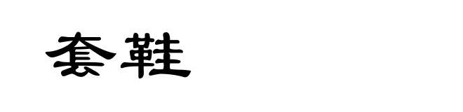 套鞋