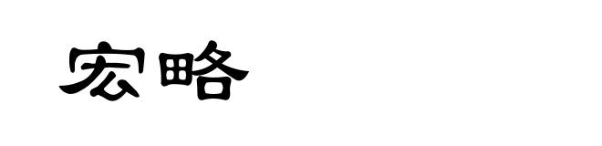 宏略