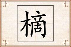 樀怎么写