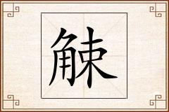 觫怎么写