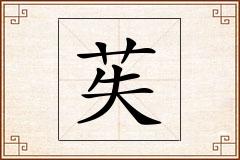 苵怎么写