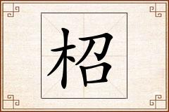柖怎么写